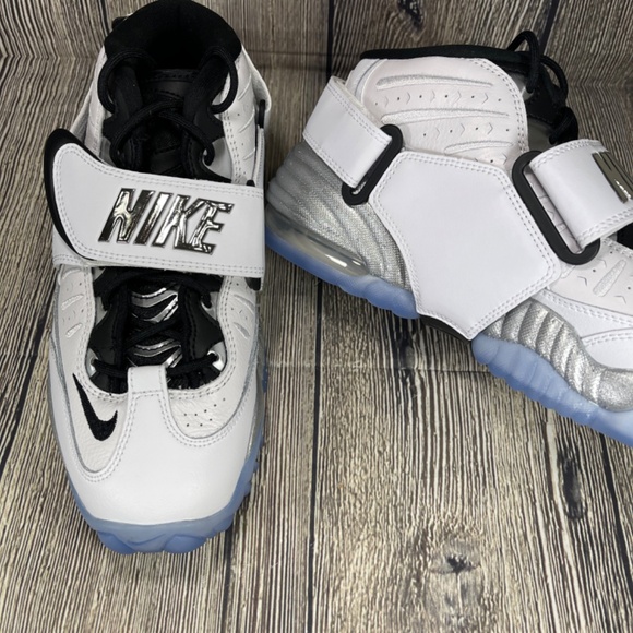 Nike Air Adjust Force White/Metallic Silver/Black/Clear Wmns 8.5 M 7 DV7409-100 - Picture 6 of 8